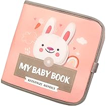 Amazon | 布絵本 シールブック モンテッソーリ おもちゃ 知育